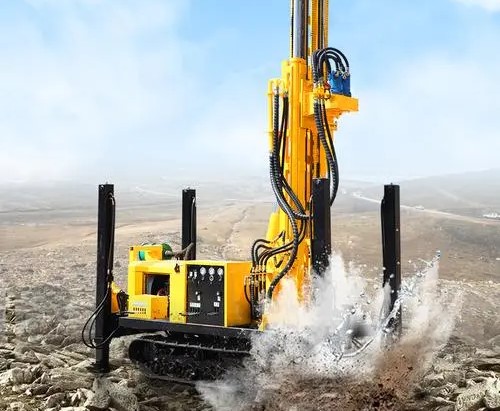 Types, functions, and applications of rock bolt drilling machines
