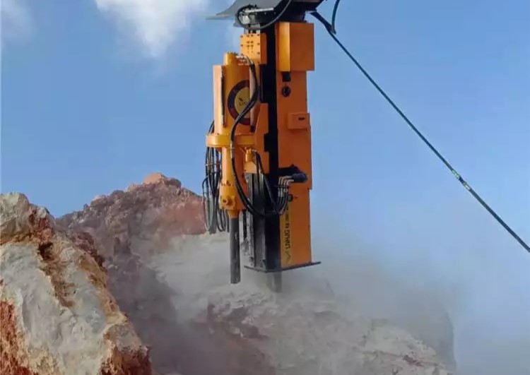 Types and applications of rock drilling machines for blasting, as well as drilling processes
